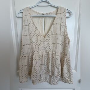 Melrose and Market Eyelet Tank Large